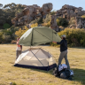 Палатка NATUREHIKE MONGAR CNK2550WS037 20D трехместная, зеленый 6977465863577